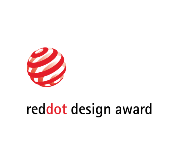 lämpötilan ja kosteuden monitorointi Reddot design award -logo.